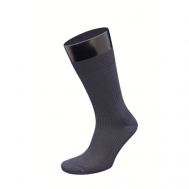 Мужские носки , 5 пар, классические, износостойкие, размер 31, черный Гранд