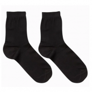 Мужские носки , 1 пара, размер 41-47, черный Не определен