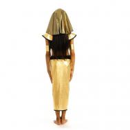 Карнавальный костюм "Клеопатра" голов. убор, топик, штаны, нарукавники, р.30, рост 122 624709 Карнавалия Чудес