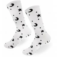 Женские носки  высокие, ароматизированные, 90 den, размер 37-44, белый carnavalsocks