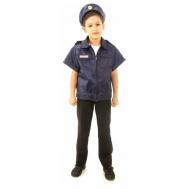 Детский костюм полицейского с фуражкой ВК-61060 11518 32-34/122-128 МИНИВИНИ