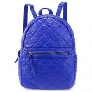 Рюкзак , искусственная кожа, внутренний карман, синий OrsOro