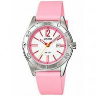 Наручные часы  LTP-1388, розовый, серебряный Casio
