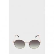 Солнцезащитные очки , круглые, оправа: металл, градиентные, серый EIGENGRAU