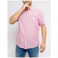 Рубашка , размер (46)S, красный Pierre Cardin