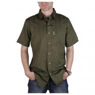 Рубашка , размер 50-52/L, хаки Маэстро