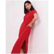 Платье , размер 50, красный HappyFox