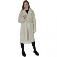 Пальто  демисезонное, размер 54, бежевый 365 clothes