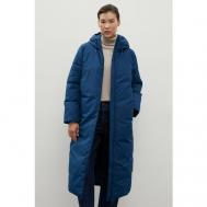 куртка   демисезонная, средней длины, силуэт прямой, водонепроницаемая, размер M, синий Finn Flare