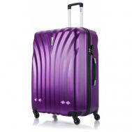 Умный чемодан  4199, 40 л, размер S, фиолетовый L'Case