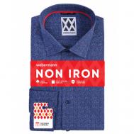 Рубашка , размер XL/M, синий, красный WEBERMANN