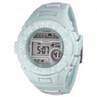 Наручные часы  Электронные спортивные наручные часы  с секундомером, подсветкой, защитой от влаги и ударов, голубой Lasika