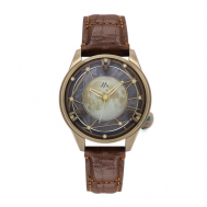 Наручные часы  Наручные часы  Exclusive Луна 24- Охра, коричневый, золотой Lincor