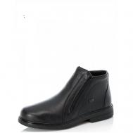 Ботинки , зимние, натуральная кожа, размер 46, черный Rieker