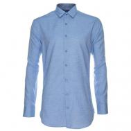 Рубашка , размер 46/S/170-178, голубой Imperator