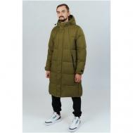 Пальто  зимнее, размер 44, зеленый 365 clothes