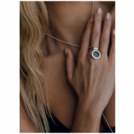 Перстень  серебро, 925 проба, эмаль, перламутр, размер 16.5 Island Soul