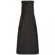 Платье , карманы, размер 42, черный Yang Li