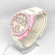 Наручные часы женские., розовый, белый Нет бренда