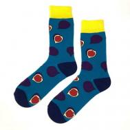 Носки , размер 45, синий Country Socks
