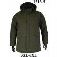 Куртка , размер 4XL(66), зеленый GRAND CHIEF