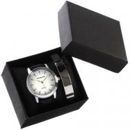 Наручные часы  FlashMe Подарочный набор 2 в 1 "": наручные часы, d=4.6 см, браслет BOLINGDUN