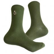 Носки , размер 36-40, зеленый СовА