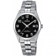 Наручные часы  Classics F20437/4, серебряный, черный Festina