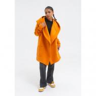 Пальто  , размер XL, оранжевый konwa