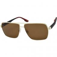 Солнцезащитные очки , коричневый, бежевый MARIO ROSSI