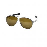 Солнцезащитные очки , авиаторы, оправа: металл, устойчивые к появлению царапин, с защитой от УФ, для мужчин, черный Tom Ford