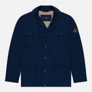 куртка  демисезонная, подкладка, размер S, синий Hackett London