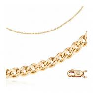 Золотой браслет Бронницкий ювелир 585 пробы, плетение нонна , алмазная грань 1,15 гр ширина 2 мм Бронницкий Ювелир