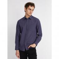 Рубашка , размер M, фиолетовый ZOLLA