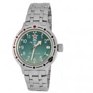 Наручные часы   Обычный товар 2416 (420307) браслет, серебряный, бесцветный Vostok
