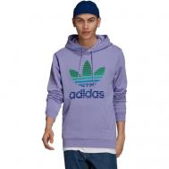 Худи , размер L, фиолетовый Adidas