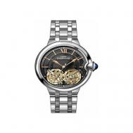 Наручные часы  Часы  ES-8266-33, черный, серебряный Earnshaw