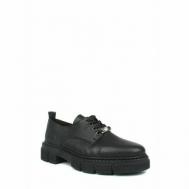 Ботинки  ,натуральная кожа, размер 41, черный Rieker
