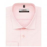 Рубашка , размер 164-172/43, розовый Greg