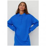Платье , размер 40-48, синий Kivi Clothing