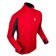 Куртка  Legacy, средней длины, силуэт прямой, мембранная, карманы, без капюшона, регулировка ширины, вентиляция, водонепроницаемая, влагоотводящая, воздухопроницаемая, размер M, красный Bjorn Daehlie