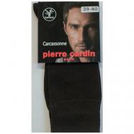 Мужские носки , 1 пара, классические, размер 43-44, коричневый Pierre Cardin
