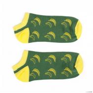 Носки , размер 41-45, зеленый, желтый Запорожец heritage