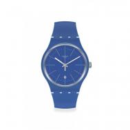 Наручные часы  BLUE LAYERED SUOS403, синий Swatch