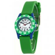 Наручные часы , синий, зеленый OMAX