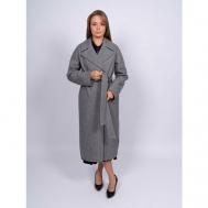 Пальто  демисезонное, размер 40, серый 365 clothes