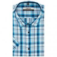 Рубашка , размер 174-184/42, голубой Greg