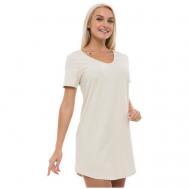 Платье , размер 46 (M), белый, бежевый Lunarable