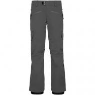 Горнолыжные брюки , утепленные, размер S, серый 686