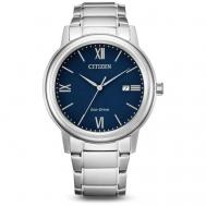 Наручные часы  Eco-Drive AW1670-82L, серебряный, синий Citizen